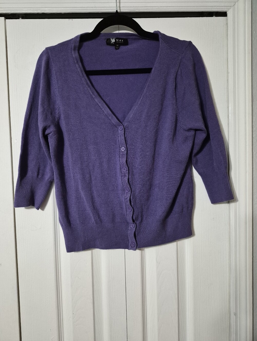 Y2K Preppy Academia Button-Front Cardigan